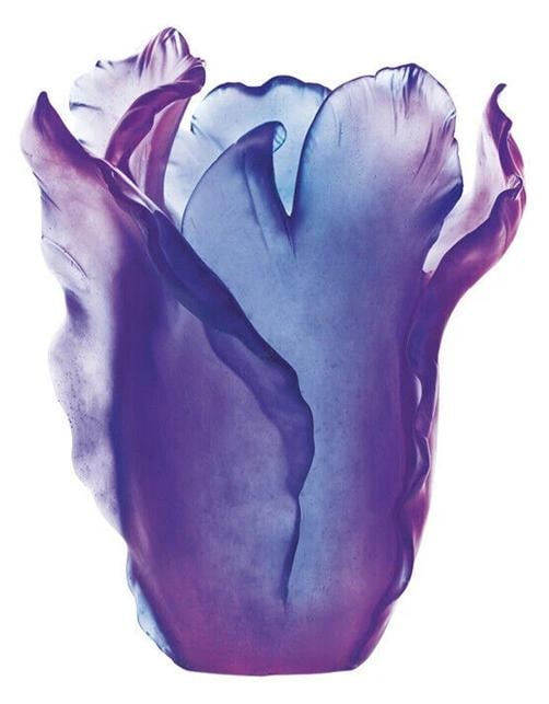 NEW DAUM CRYSTAL NUMBERED ED ULTRAVIOLET TULIP VASE LARGE #03574-6 BRAND NIB: Condition: New: A brand-new, unused, unopened, undamaged item in its original packaging (where packaging is applicable). Packaging should be the same as what is found in a retail store, unless the