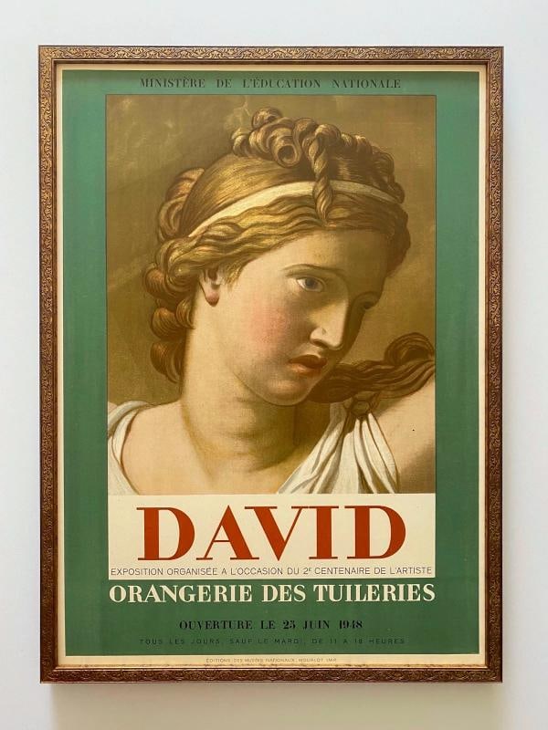 JACQUES LOUIS DAVID 1948 MOURLOT LITHO PRINT FRAMED PARIS POSTER "SABINES" 1799 (1 of 15)