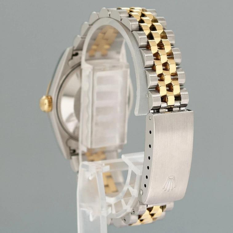 MINT Ladies Rolex 68273 Two Tone 18k Gold Steel 31mm Champagne Diamond Watch - 4