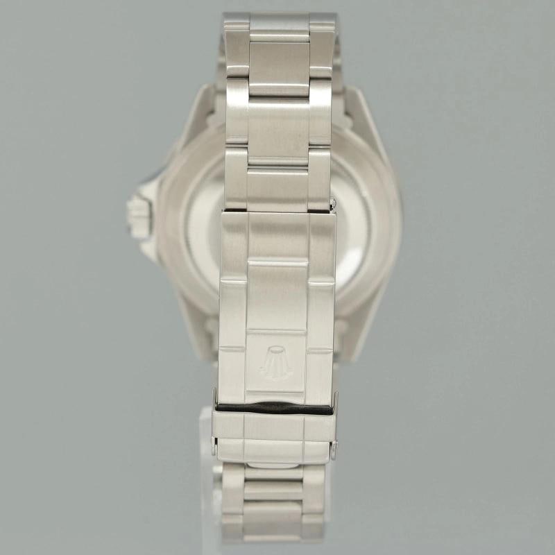 PAPERS 2001 MINT Rolex Submariner No-Date 2 Line Dial 14060M Steel Black Watch - 5