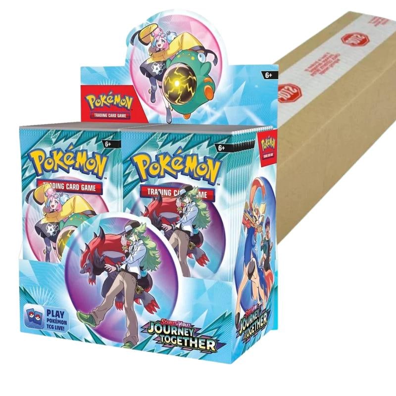 Pokemon Journey Together Enhanced Booster Box Factory Sealed Case of 6: Condition: New/Factory Sealed: A brand-new, unused, unopened, undamaged item (including handmade items). ,Configuration: Box,Convention/Event: PokÃƒÂ©mon League,Card Size: Standard