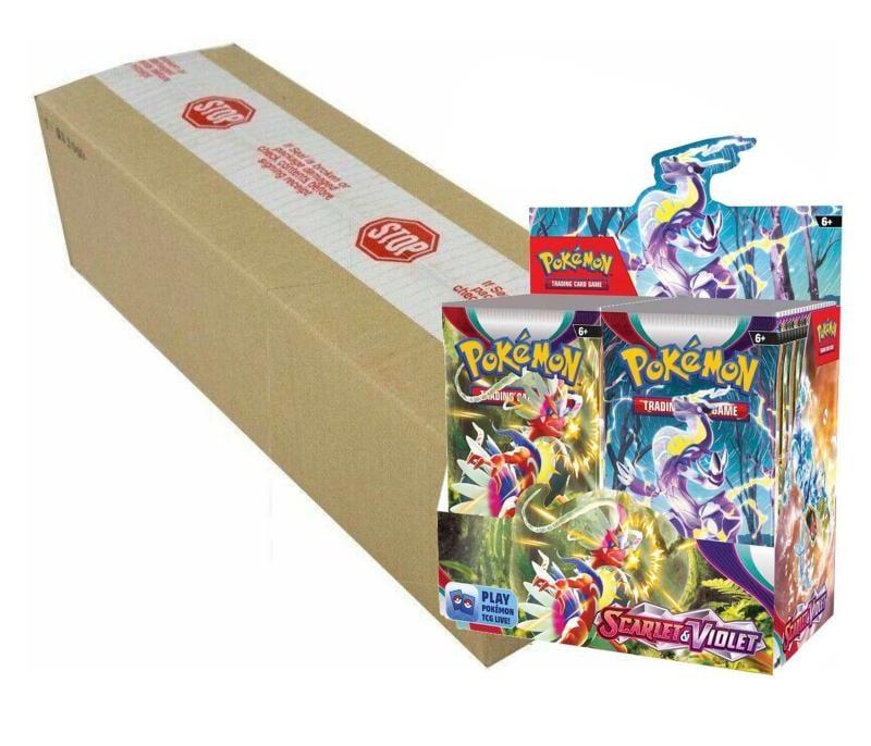 SV01: Scarlet & Violet Base Set (SVI) Factory Sealed PokÃƒÂ©mon Booster Box Case: Condition: New/Factory Sealed: A brand-new, unused, unopened, undamaged item (including handmade items). See the seller's listing for full details. ,Card Size: Standard,Set: Scarlet & Violet,Game: Pok