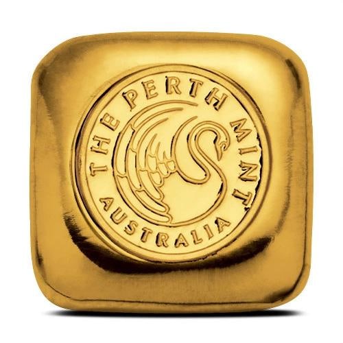 1 oz Perth Mint Cast Gold Bar (New): Brand/Mint: Perth Mint,Precious Metal Content per Unit: 1.00000,Fineness: 0.9999,Composition: Gold,Shape: Bar,Country of Origin: Australia