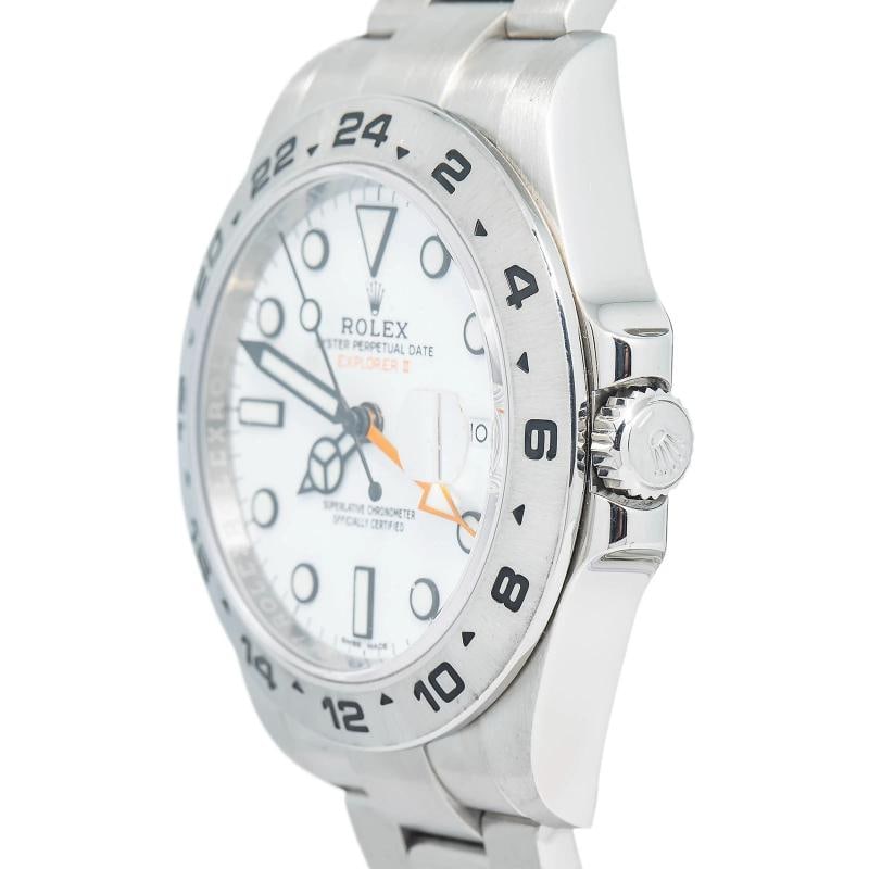 Rolex Explorer II 216570 SS Oyster Polar White Dial Automatic Men's Watch 42mm - 3
