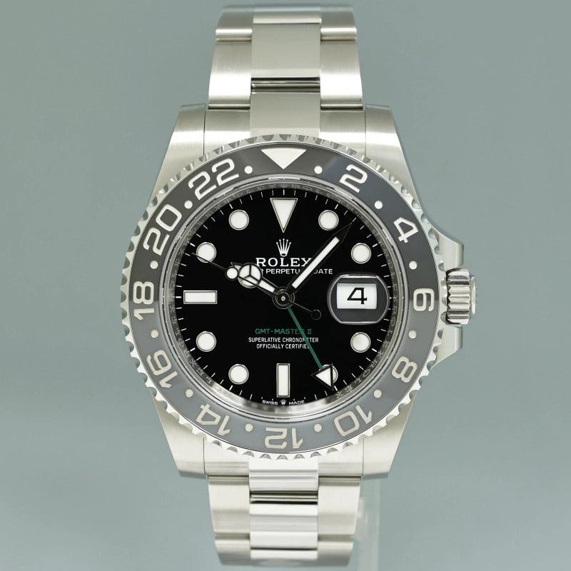 2024 NEW PAPERS Rolex GMT Master II Bruce Wayne Oyster 126710GRNR Watch Box - 2