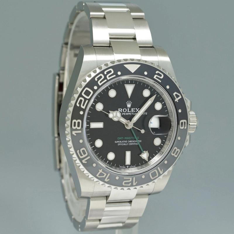 2024 NEW PAPERS Rolex GMT Master II Bruce Wayne Oyster 126710GRNR Watch Box - 3
