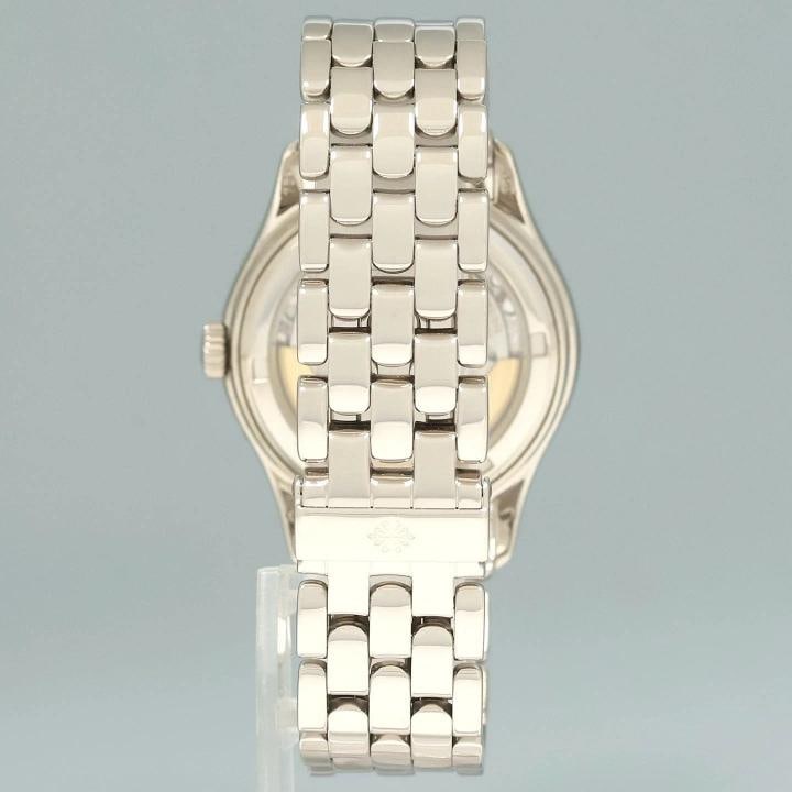 MINT Patek Philippe 5036G White Gold 37mm Annual Calendar Moon Phase Watch Box - 5