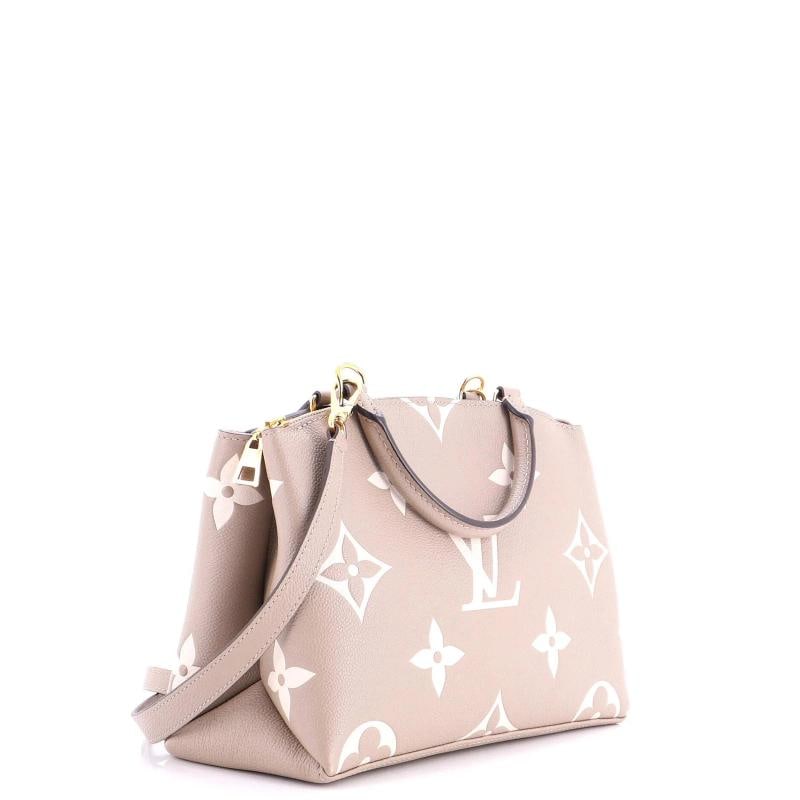 Louis Vuitton Petit Palais Handbag Bicolor Monogram Empreinte Giant - 2