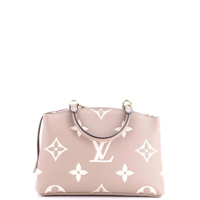 Louis Vuitton Petit Palais Handbag Bicolor Monogram Empreinte Giant - 3