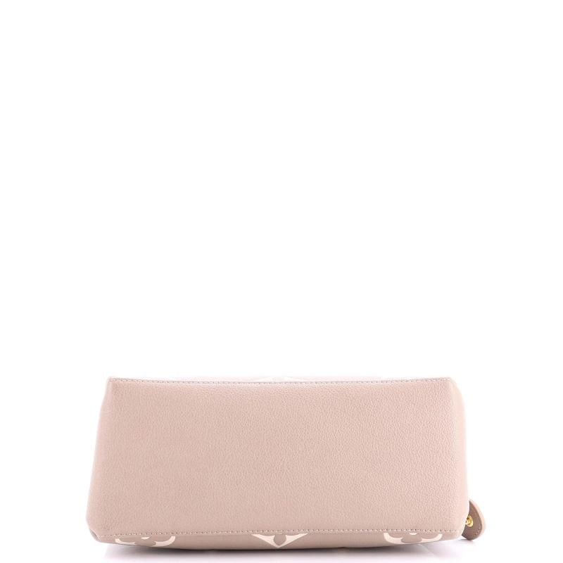 Louis Vuitton Petit Palais Handbag Bicolor Monogram Empreinte Giant - 4