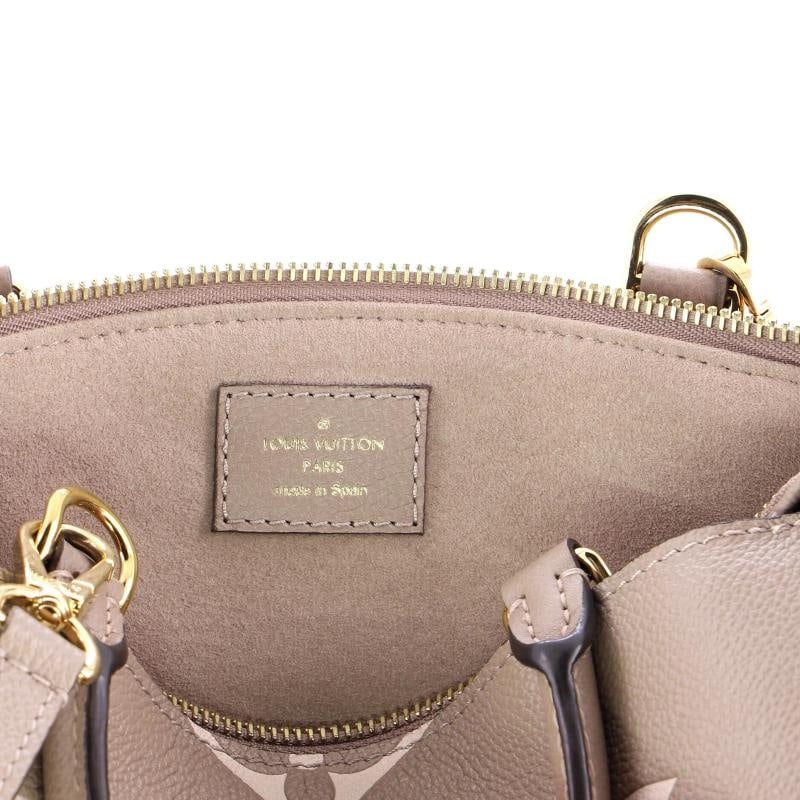 Louis Vuitton Petit Palais Handbag Bicolor Monogram Empreinte Giant - 6