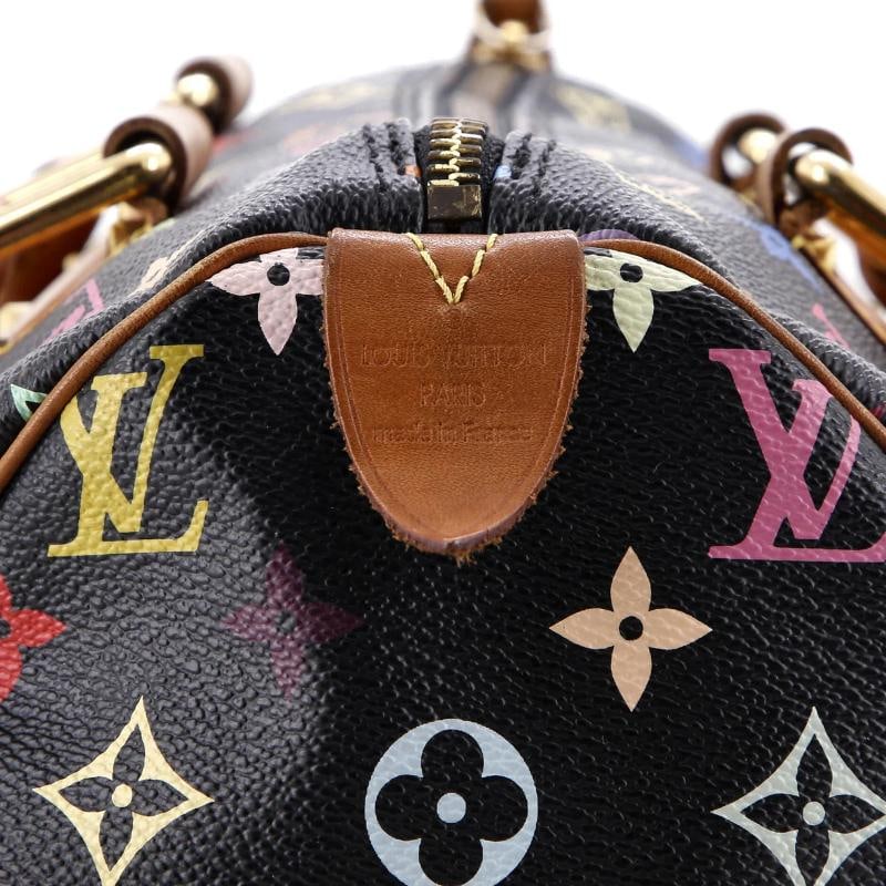 Louis Vuitton Speedy Handbag Monogram Multicolor 30 - 8