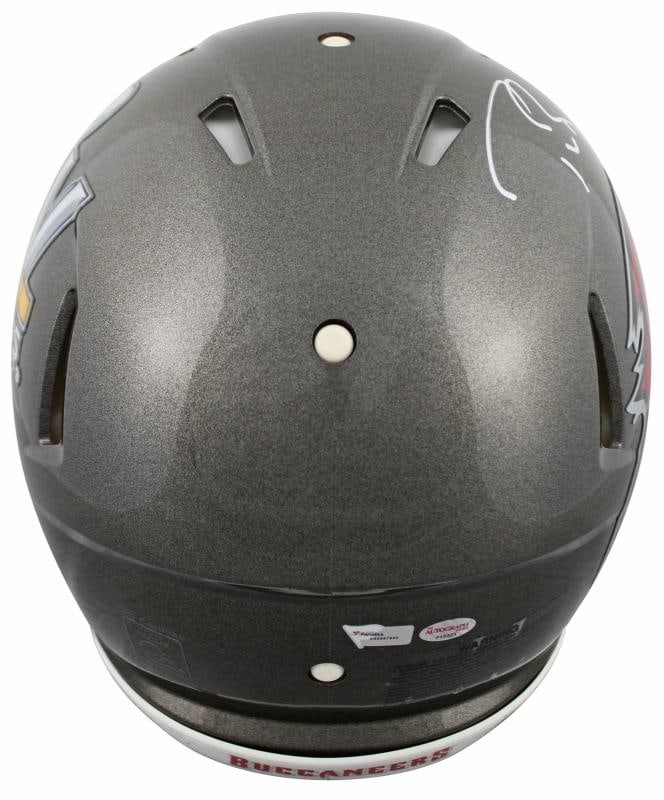 Tom Brady Signed SB LV Champs Full Size Speed Proline Helmet (Fanatics) - 4