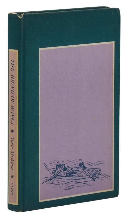 Sound of Waves ~ SIGNED by YUKIO MISHIMA ~ First American Edition ~ 1st 1956 - 3