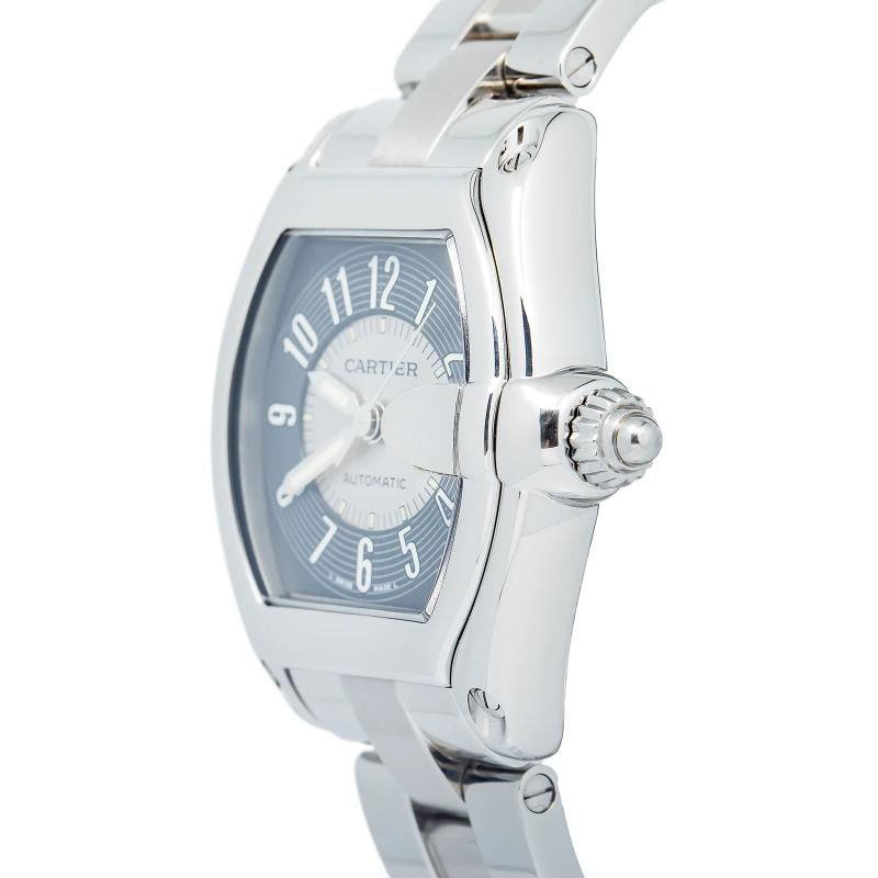 Cartier Roadster W62001V3 2015 Card Automatic SS Grey-Silver Tuxedo Dial 44x38mm - 3