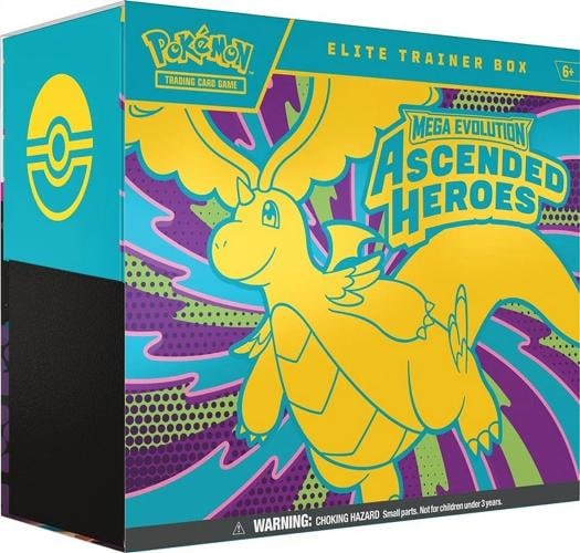 POKEMON ASCENDED HEROES ELITE TRAINER BOX 10 BOX CASE (1 of 1)