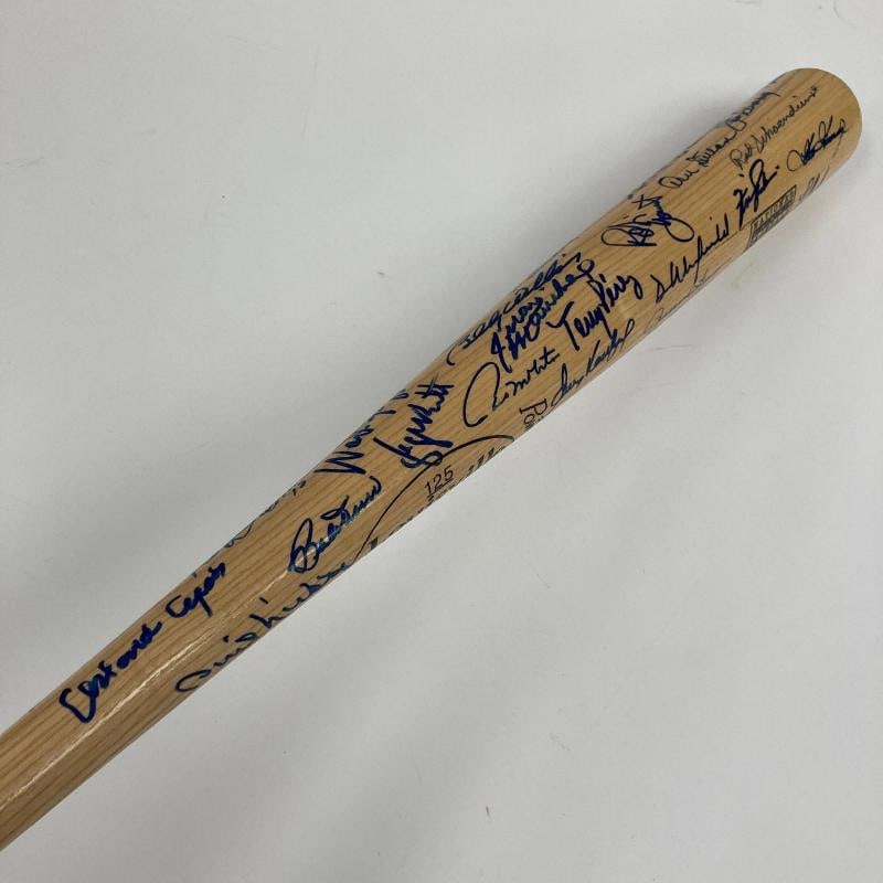 Beautiful Hall Of Fame Multi Signed Baseball Bat 48 Sigs Sandy Koufax Beckett - 10