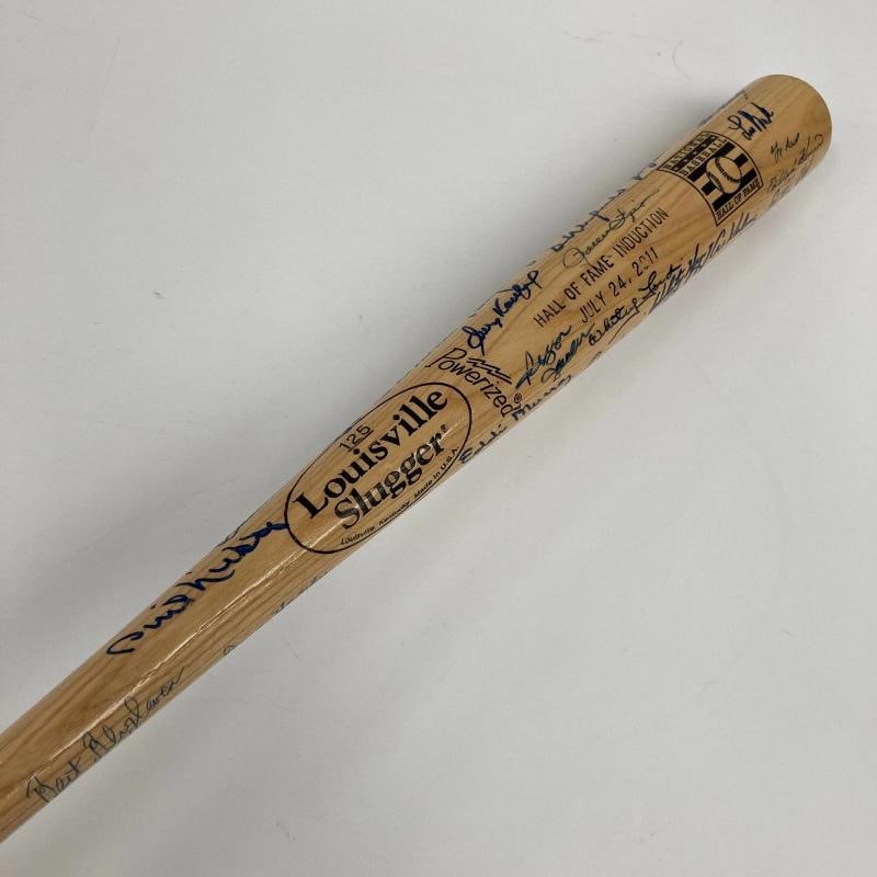 Beautiful Hall Of Fame Multi Signed Baseball Bat 48 Sigs Sandy Koufax Beckett - 4