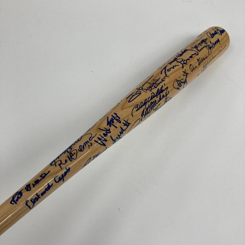 Beautiful Hall Of Fame Multi Signed Baseball Bat 48 Sigs Sandy Koufax Beckett - 9