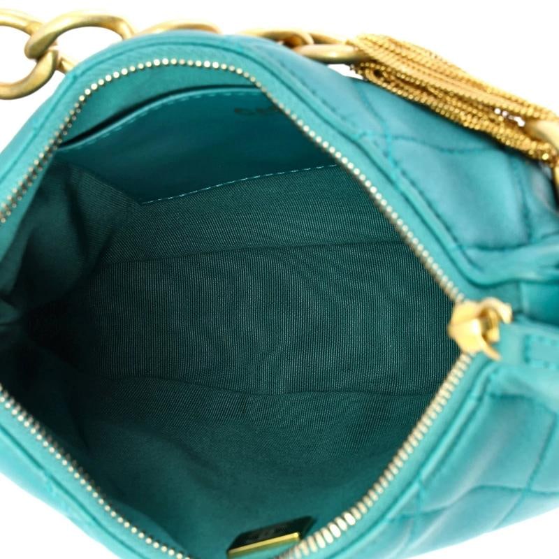Chanel CC Mixed Chain Link Zip Hobo Quilted Lambskin - 5