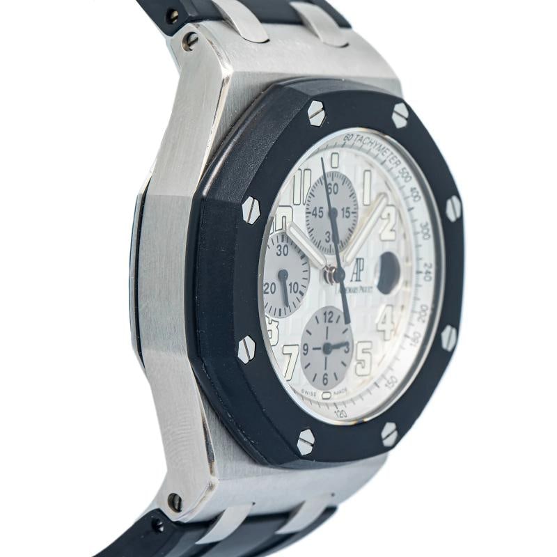 Audemars Piguet Royal Oak Offshore 25940SK SS White Dial Men's Watch 42mm - 4