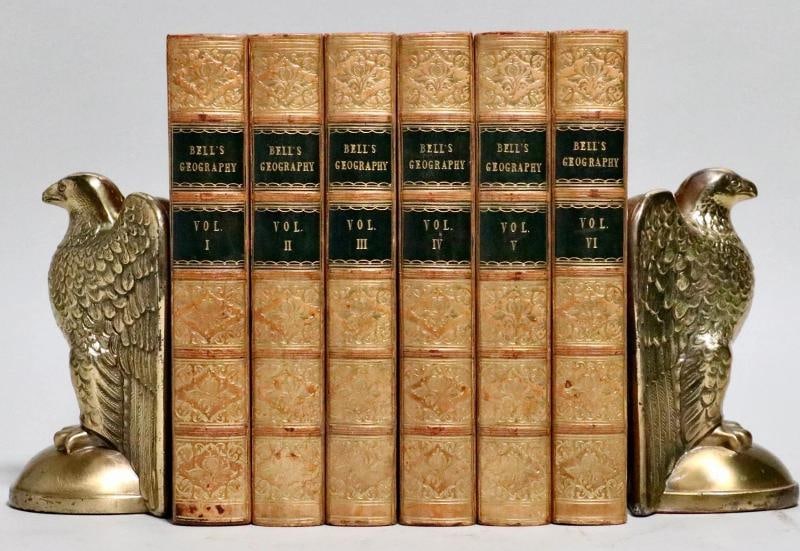 James Bell / A System of Geography 1832: Author: James Bell,Country of Origin: United States of America,Publisher: Archibald Fullarton & Co,Year Printed: 1832,Binding: Hardcover A System of Geography Author: James Bell Title: A System of