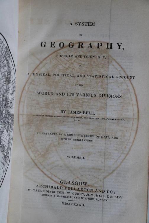 James Bell / A System of Geography 1832 - 2