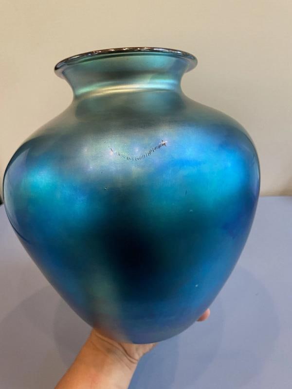 Steuben Art Glass Vase~(11.5" Tall) - 7