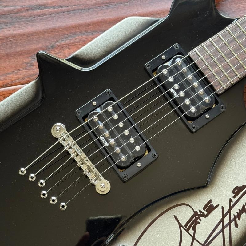 GENE SIMMONS Signed Guitar (PSA LOA) - 5