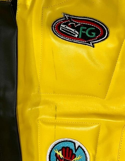 Uma Thurman Kill Bill Signed Yellow Jacket Auto Beckett Witnessed - 3