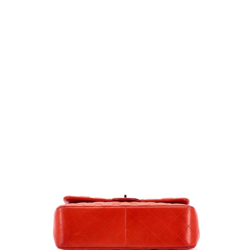 Chanel Classic Double Flap Bag Quilted Lambskin Jumbo - 4