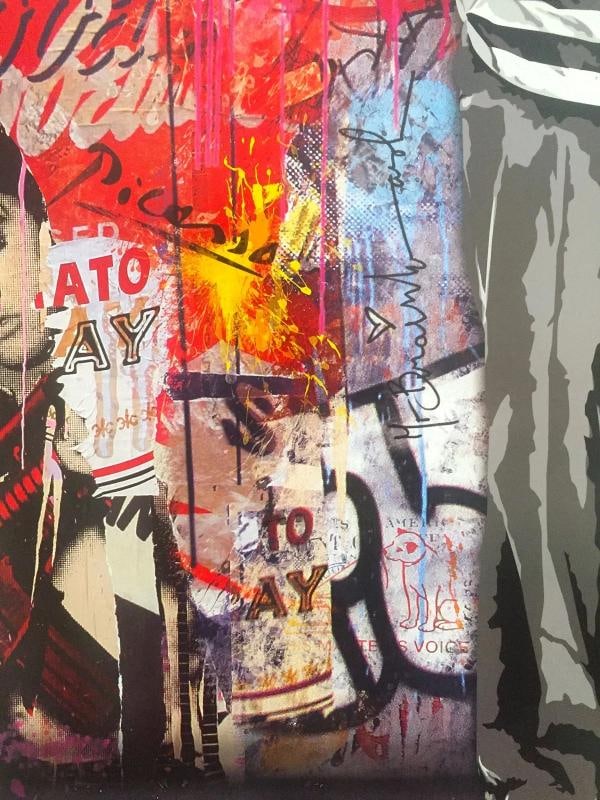 MR. BRAINWASH RARE AUTHENTIC LITHOGRAPH PRINT POP ART POSTER~(23" W X 35" H) - 10