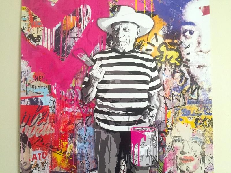 MR. BRAINWASH RARE AUTHENTIC LITHOGRAPH PRINT POP ART POSTER~(23" W X 35" H) - 3