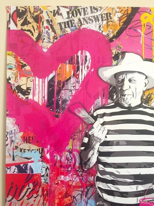 MR. BRAINWASH RARE AUTHENTIC LITHOGRAPH PRINT POP ART POSTER~(23" W X 35" H) - 5