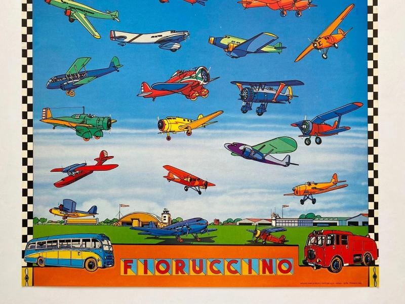 RARE 1979 FIORUCCI NEW WAVE ITALIAN FASHION POP ART POSTER~(18 7/8" W X 26 1/2" H) - 3