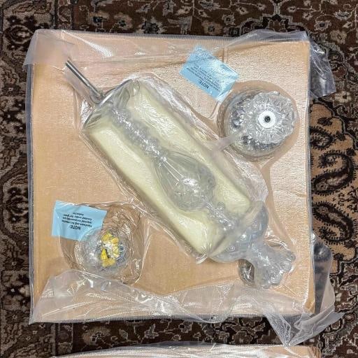NEW NWT Schonbek 2995Sh Sterling Collection 7-Light Crystal Chandelier Georgian - 2