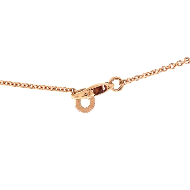 Bvlgari Tubogas Pendant Necklace 18K Rose Gold - 4