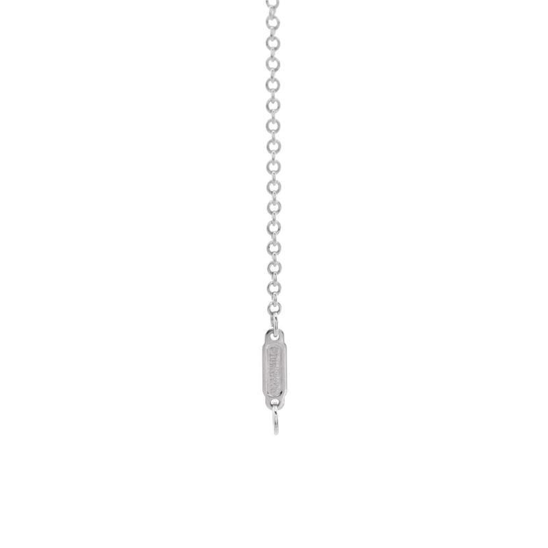 Tiffany & Co. T Double Chain Bracelet 18K White Gold and Diamonds Small - 3