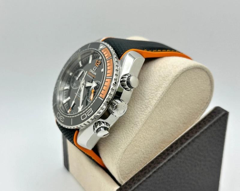 Omega Seamaster Planet Ocean 600M Chrono 215.32.46.51.01.001 45.5mm Box Papers - 4