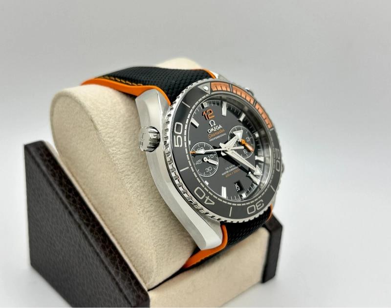Omega Seamaster Planet Ocean 600M Chrono 215.32.46.51.01.001 45.5mm Box Papers - 5