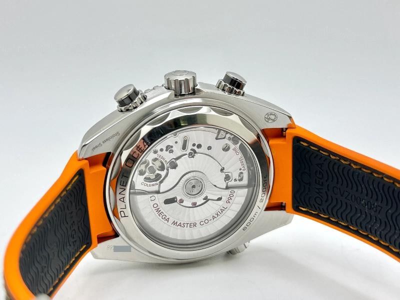 Omega Seamaster Planet Ocean 600M Chrono 215.32.46.51.01.001 45.5mm Box Papers - 7