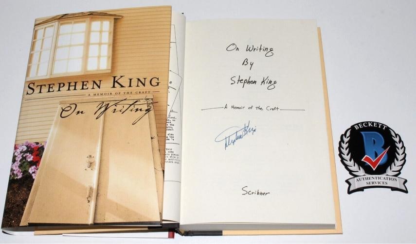 STEPHEN KING SIGNED 'ON WRITING' 1ST/1ST FIRST EDITION PRINTING HC BOOK MEMOIR - 3