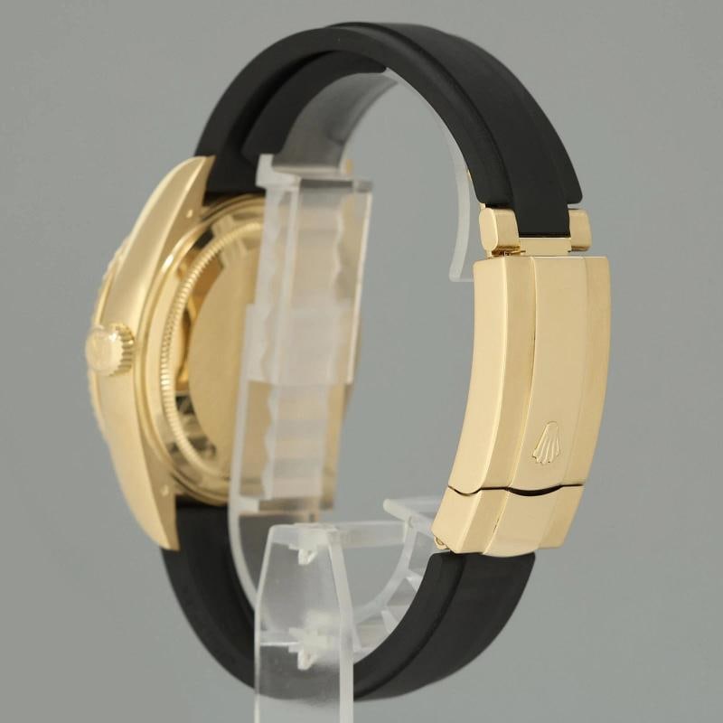 2023 MINT Rolex Sky-Dweller Yellow Gold Black Oysterflex 336238 Watch Box - 4