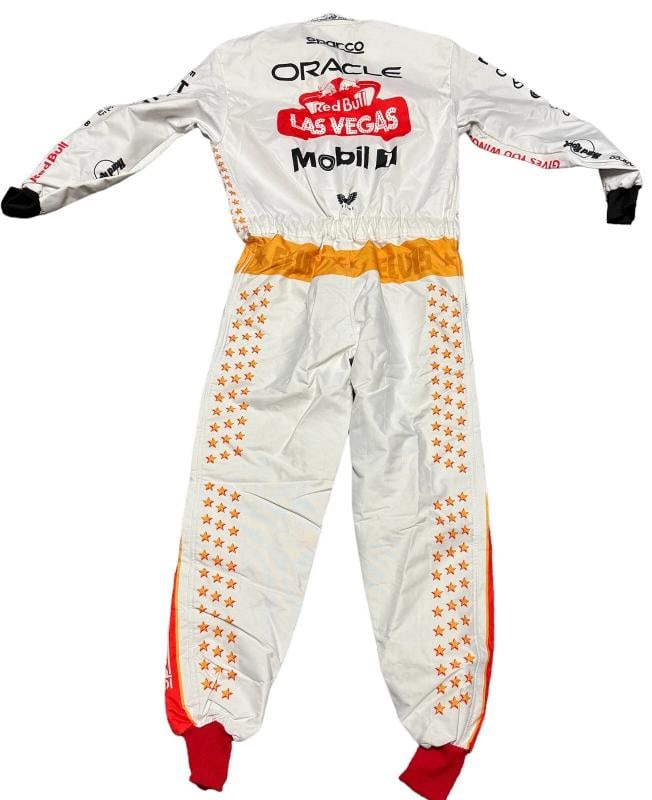 Max Verstappen Signed Autograph Formula One Race Suit Red Bull Beckett BAS F1 - 3
