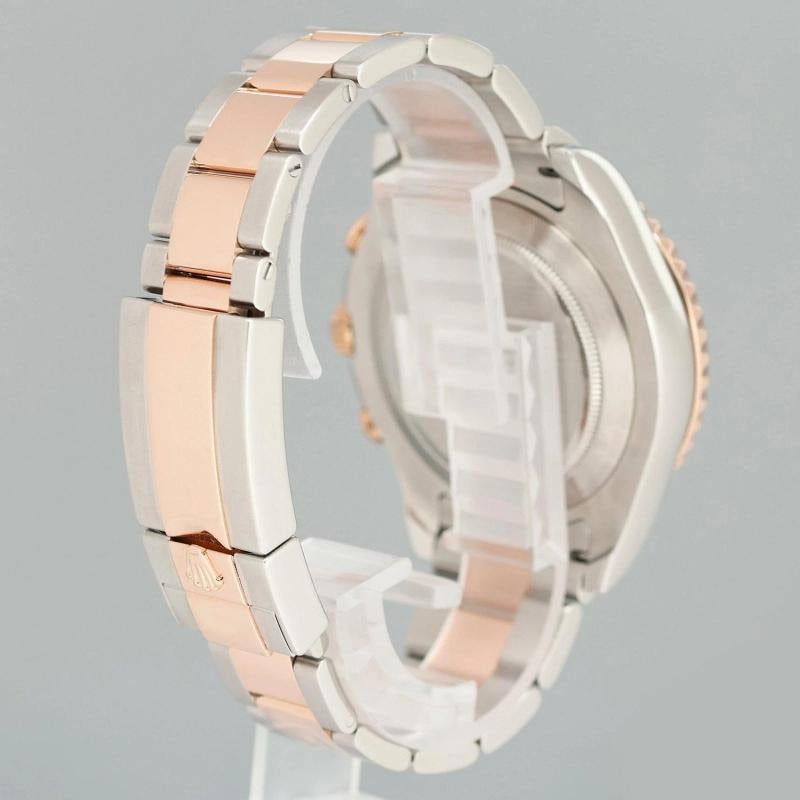 MINT 2022 Rolex Yacht-Master II 116681 Steel Everose Gold Mercedes Hands Watch - 6