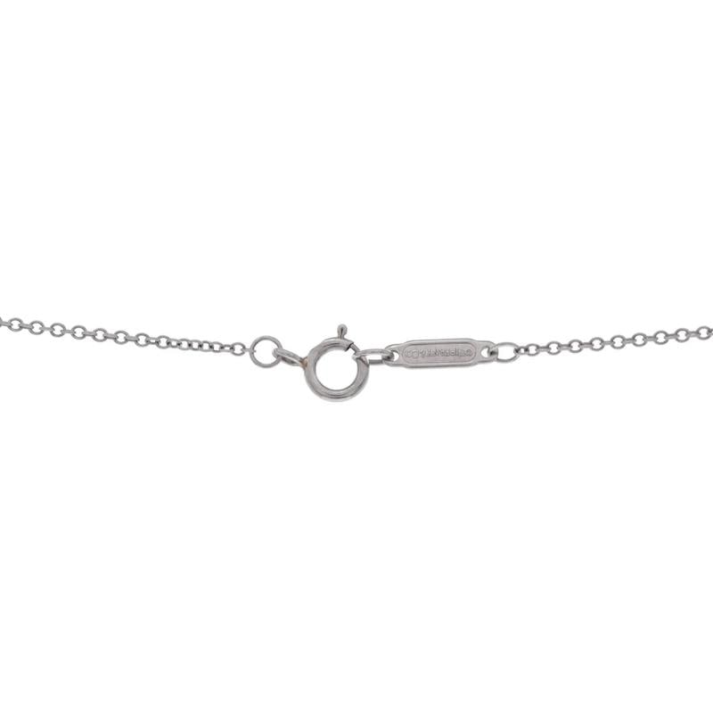 Tiffany & Co. Soleste Round Pendant Necklace Platinum with Diamonds - 4