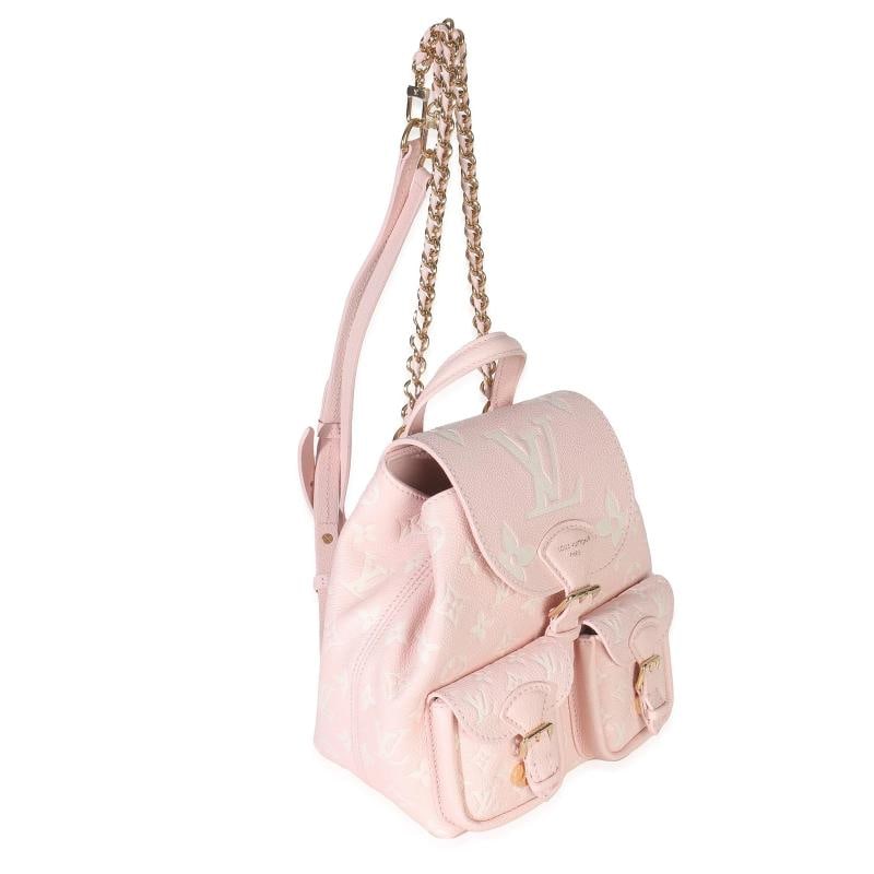 Louis Vuitton Pink Opale Monogram Empreinte Backup Backpack - 4