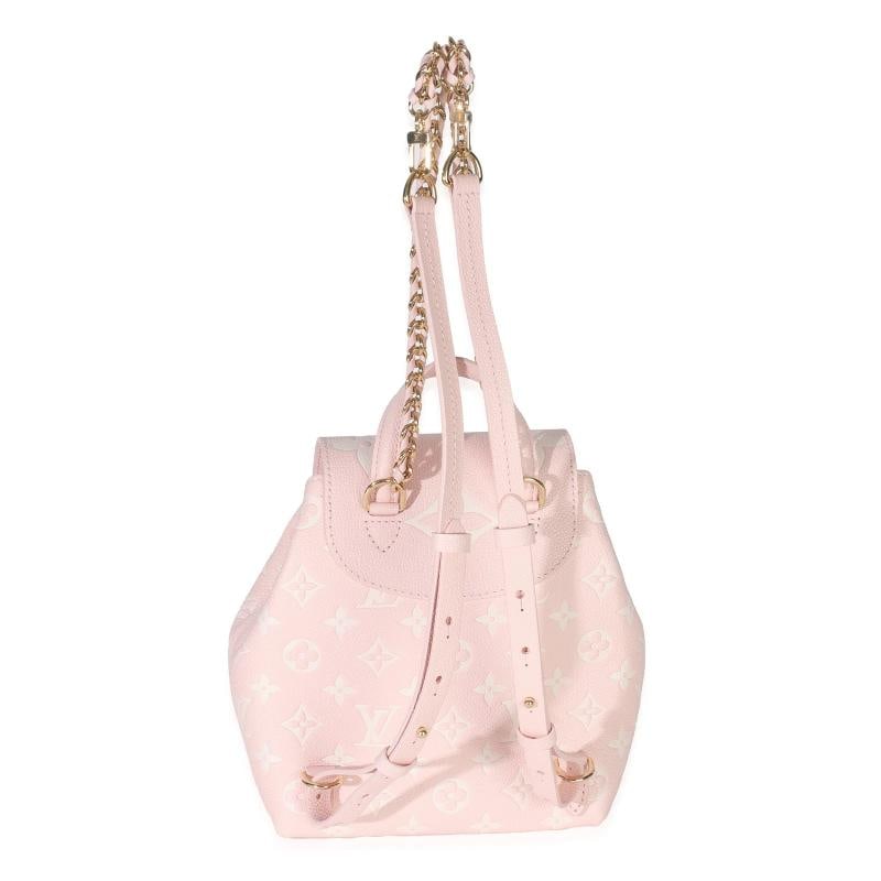 Louis Vuitton Pink Opale Monogram Empreinte Backup Backpack - 5