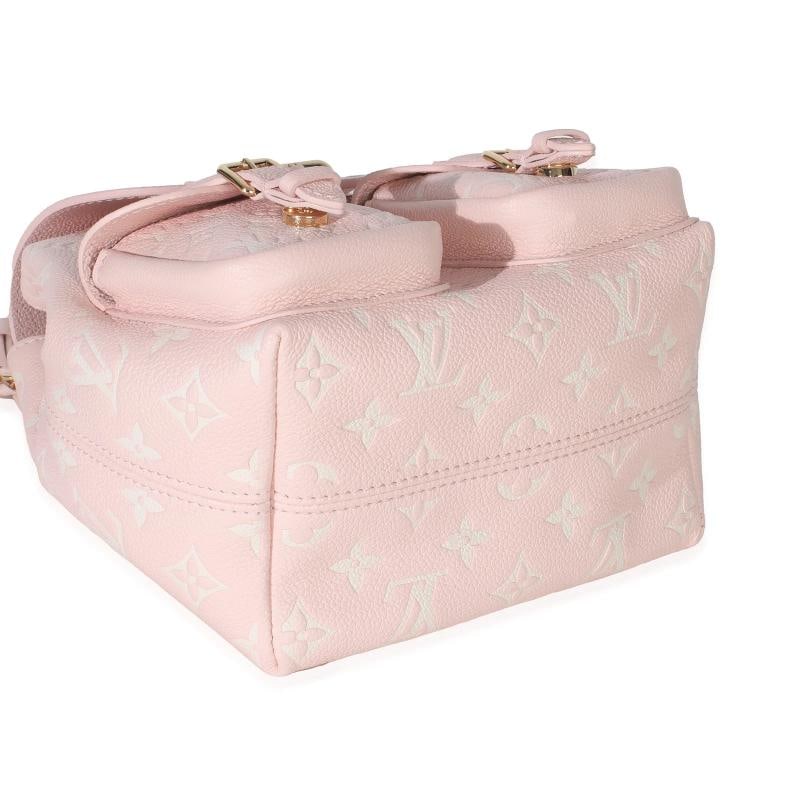 Louis Vuitton Pink Opale Monogram Empreinte Backup Backpack - 7