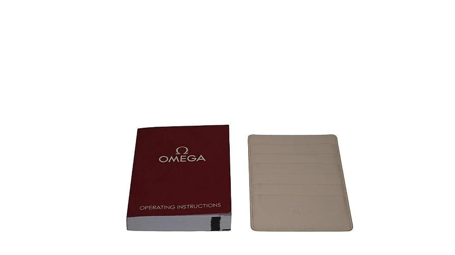 2025 CARD OMEGA SPEEDMASTER MOONWATCH WHITE DIAL 310.30.42.50.04.001 B&P WATCH - 14